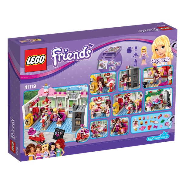 41119 LEGO Friends Heartlaken kuppikakkukahvila (Kuva 3 tuotteesta 3)
