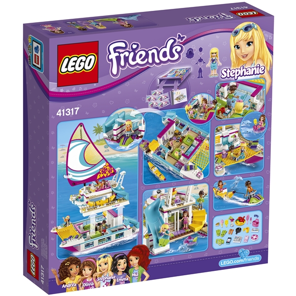 41317 LEGO Friends Aurinkokatamaraani (Kuva 2 tuotteesta 6)