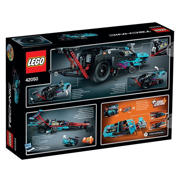 42050 LEGO Technic Kiihdytysauto (Kuva 3 tuotteesta 3)