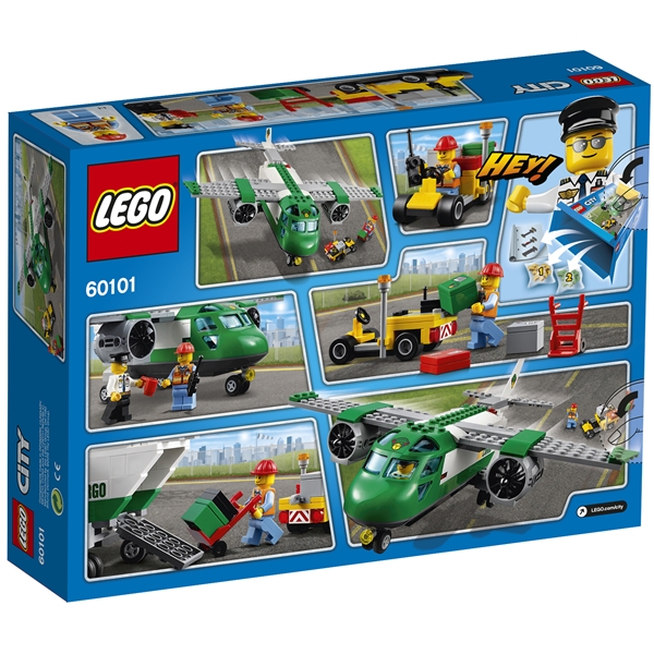 60101 LEGO City Lentokenttä Rahtikone (Kuva 3 tuotteesta 3)