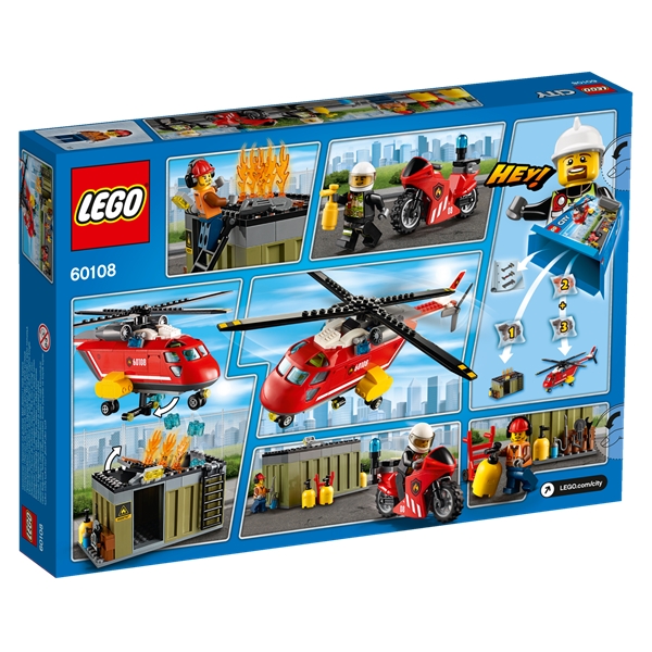 60108 LEGO City Palokunnan ensivasteyksikkö (Kuva 3 tuotteesta 3)