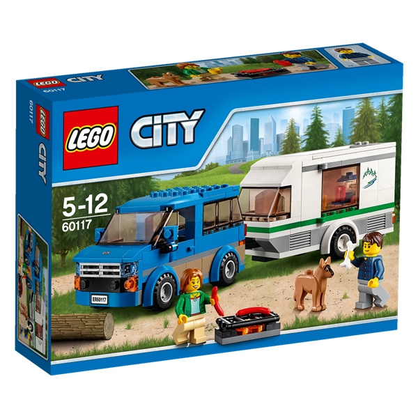 60117 LEGO City Pakettiauto ja asuntovaunu (Kuva 1 tuotteesta 3)
