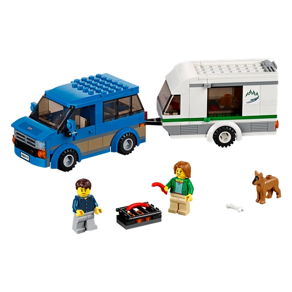 60117 LEGO City Pakettiauto ja asuntovaunu (Kuva 2 tuotteesta 3)