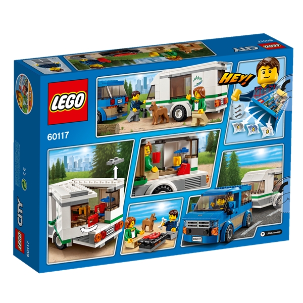 60117 LEGO City Pakettiauto ja asuntovaunu (Kuva 3 tuotteesta 3)