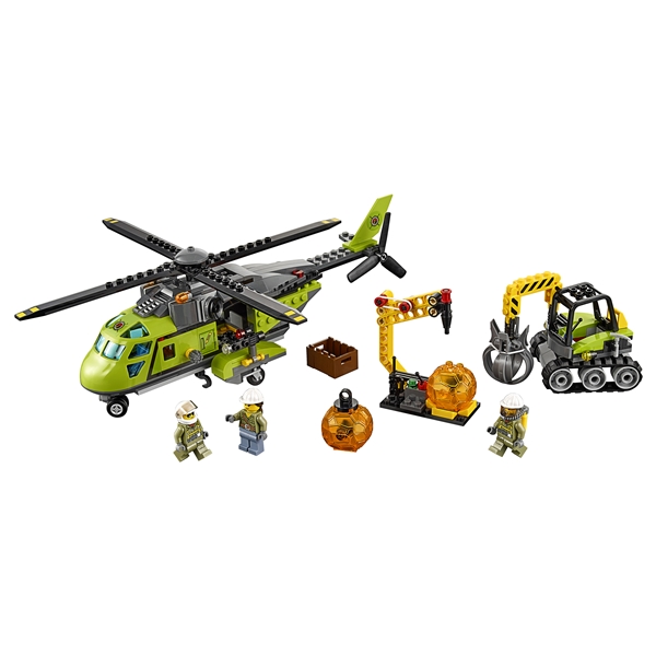 60123 LEGO City Tulivuoren jakeluhelikopteri (Kuva 2 tuotteesta 3)