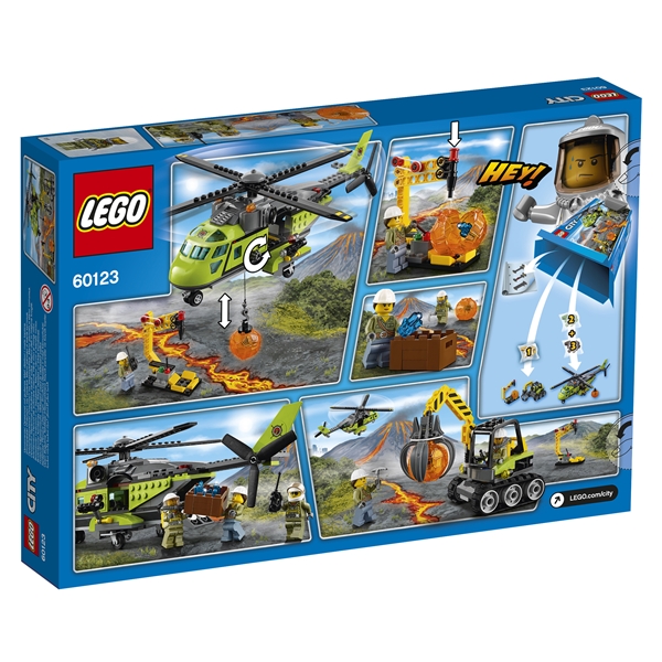 60123 LEGO City Tulivuoren jakeluhelikopteri (Kuva 3 tuotteesta 3)