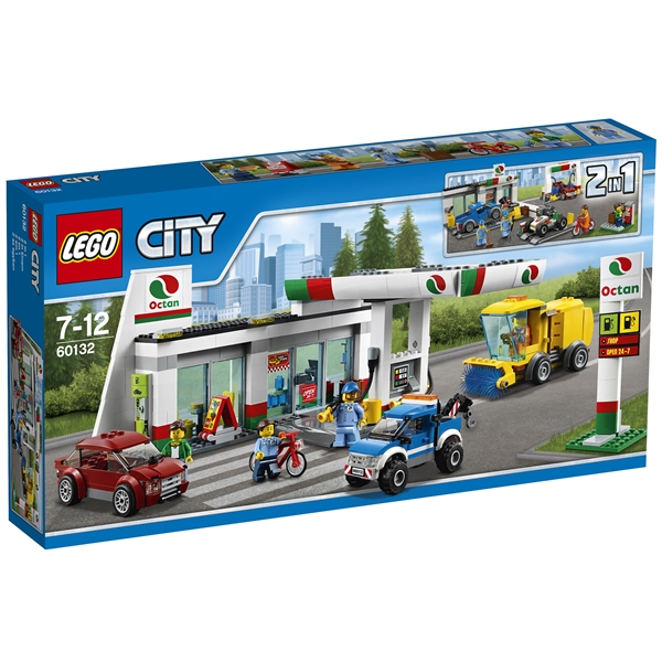 60132 LEGO City Huoltoasema (Kuva 1 tuotteesta 3)