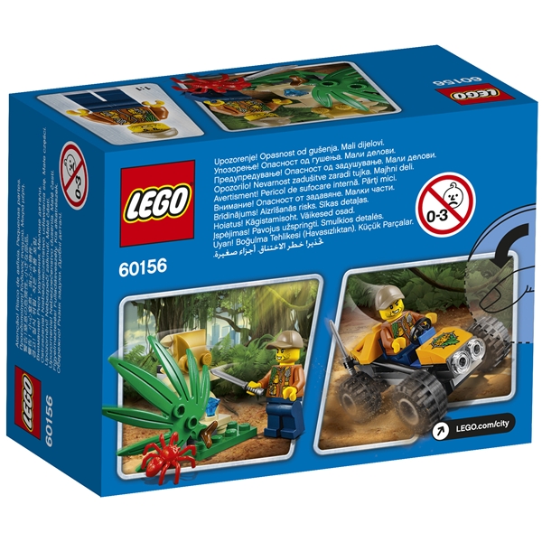 60156 LEGO City Viidakkoauto (Kuva 2 tuotteesta 6)