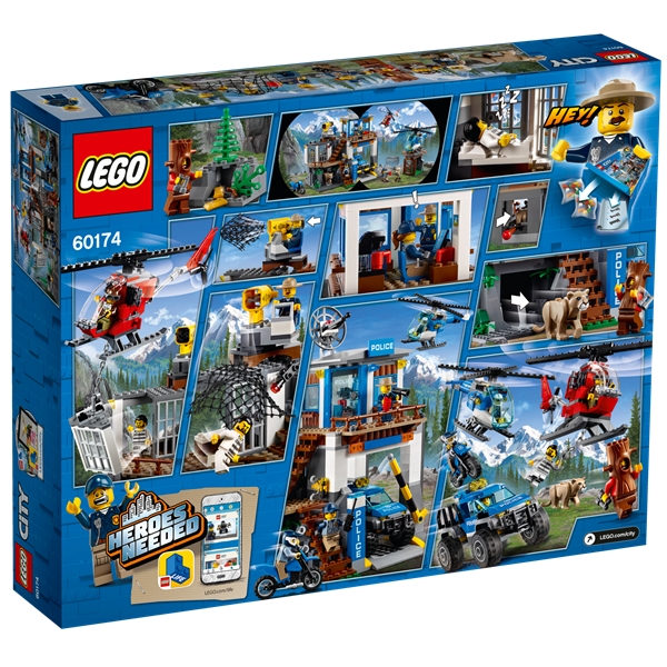 60174 LEGO City Vuoristopoliisin päämaja (Kuva 2 tuotteesta 5)