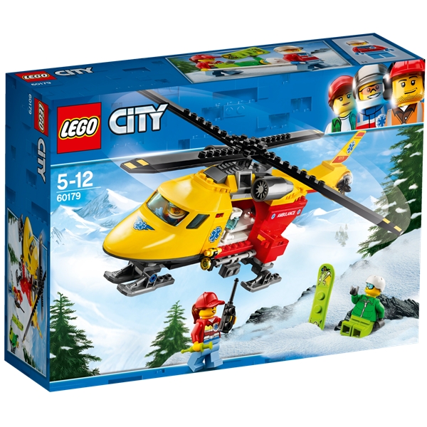 60179 LEGO City Ambulanssihelikopteri (Kuva 1 tuotteesta 4)