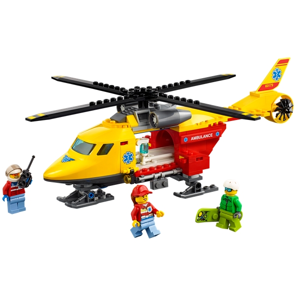 60179 LEGO City Ambulanssihelikopteri (Kuva 3 tuotteesta 4)