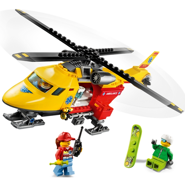 60179 LEGO City Ambulanssihelikopteri (Kuva 4 tuotteesta 4)
