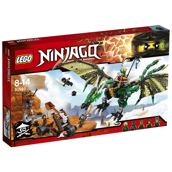 70593 LEGO Ninjago Vihreä NRG-lohikäärme (Kuva 1 tuotteesta 3)