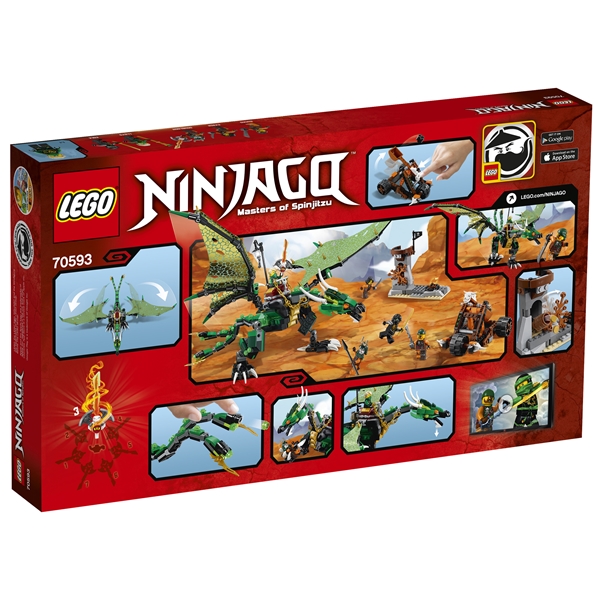 70593 LEGO Ninjago Vihreä NRG-lohikäärme (Kuva 3 tuotteesta 3)