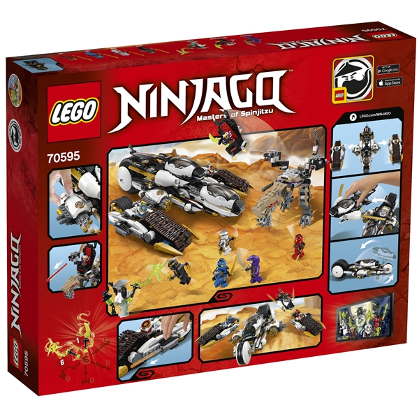 70595 LEGO Ninjago Ultrahäiverynnäkköalus (Kuva 3 tuotteesta 3)