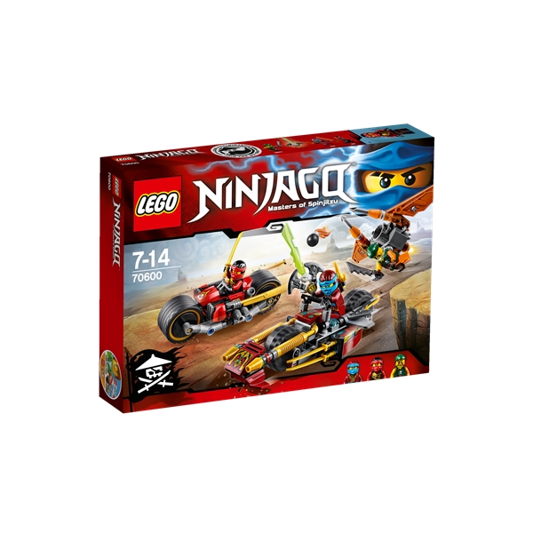 70600 LEGO Ninjago Ninjapyörätakaa-ajo (Kuva 1 tuotteesta 3)