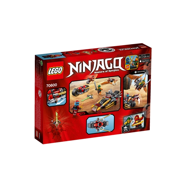 70600 LEGO Ninjago Ninjapyörätakaa-ajo (Kuva 3 tuotteesta 3)