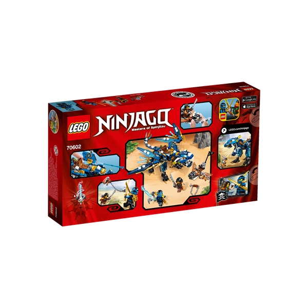 70602 LEGO Ninjago Jayn elementtilohikäärme (Kuva 3 tuotteesta 3)