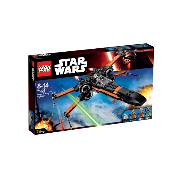 75102 LEGO Star Wars Poe's X-Wing Fighter (Kuva 1 tuotteesta 3)