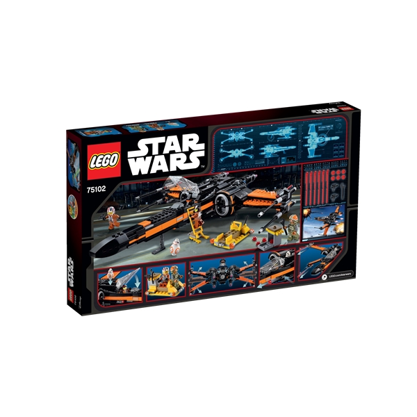 75102 LEGO Star Wars Poe's X-Wing Fighter (Kuva 3 tuotteesta 3)