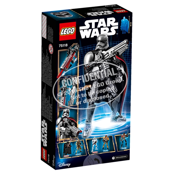75118 LEGO Star Wars Captain Phasma (Kuva 3 tuotteesta 3)
