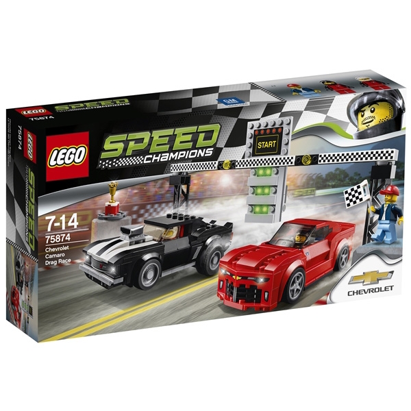 75874 LEGO Chevrolet Camaro dragrace (Kuva 1 tuotteesta 3)