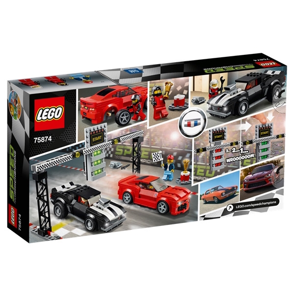 75874 LEGO Chevrolet Camaro dragrace (Kuva 2 tuotteesta 3)