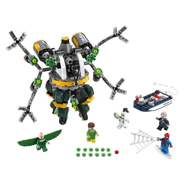 76059 LEGO Tohtori Mustekalan lonkeroansa (Kuva 2 tuotteesta 3)