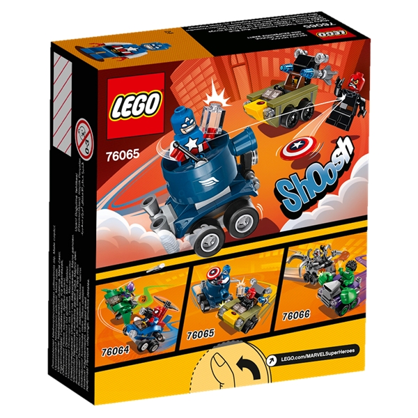 76065 LEGO Kapteeni Amerikka vastaan Punakallo (Kuva 3 tuotteesta 3)