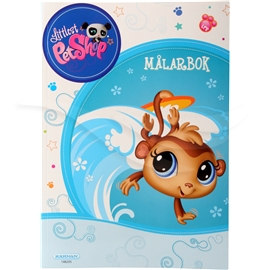 Littlest Petshop maalauskirja
