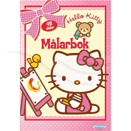 Värityskirja Hello Kitty, 48 sivua