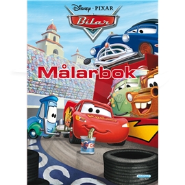 Disney Autot Suuri Värityskirja
