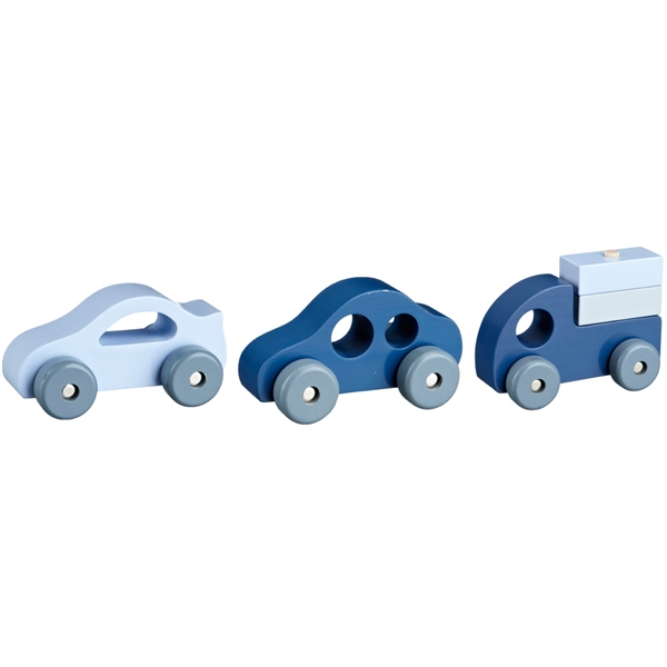 Kids Concept Puuautot Sininen