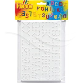 Hama Helmialusta 4455 - Kirjaimet / Numerot