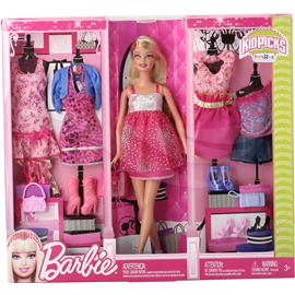 Barbie Doll and Fashion Set Deluxe V7530