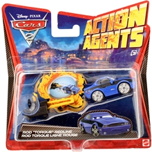 Autot 2 Car w Launcher - Rod Torque Redline