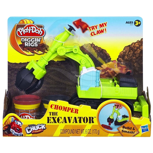 Play-Doh Chomper the Excavator Set (Kuva 1 tuotteesta 2)