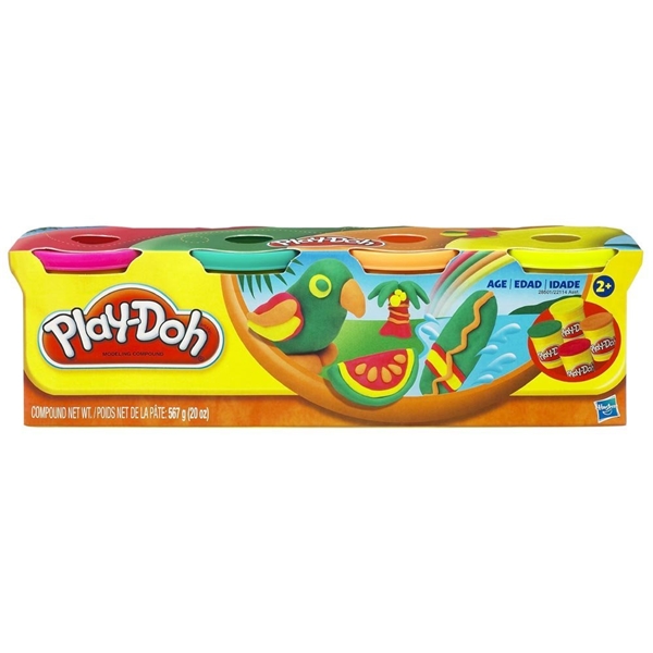 Play-Doh Trooppiset värit 4-pakkaus 28501 (Kuva 1 tuotteesta 2)