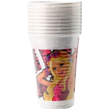 Barbie Kertakäyttömukit, 10 kpl