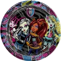 Monster High Kertakäyttölautaset, 10 kpl
