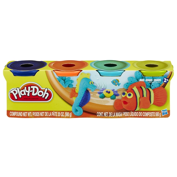 Play-Doh Classic 4-pkt 9215 (Kuva 1 tuotteesta 2)