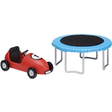 Lundby Småland Trampoliini + Auto