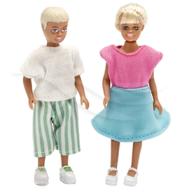 Lundby Stockholm Kylpytyttö ja -poika