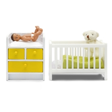 Lundby Stockholm Pinnasänky + Hoitopöytä