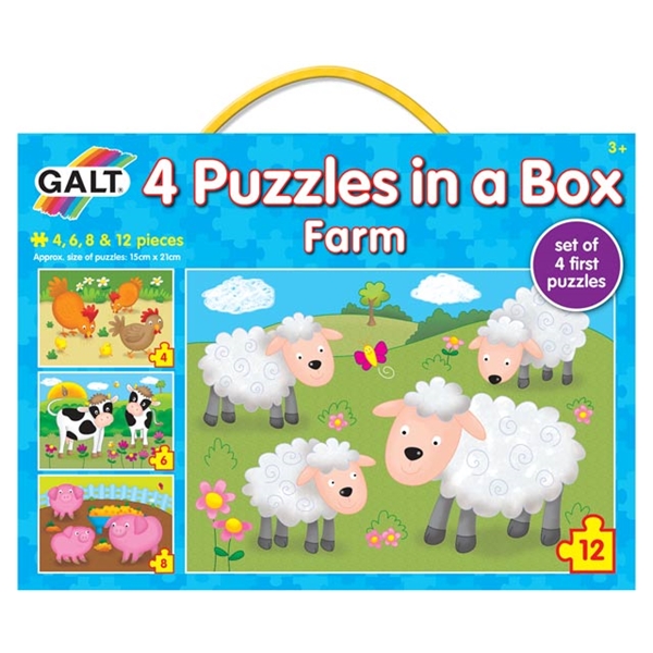 4 Puzzles in a Box - Maatila (Kuva 1 tuotteesta 2)