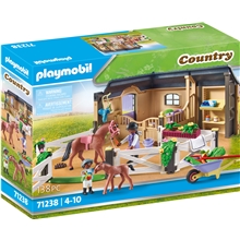71238 Playmobil Country Ratsastustalli