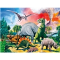 Palapeli 100 Palaa Dinosaurukset