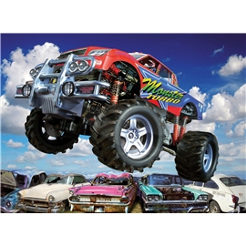 Palapeli 300 Palaa Monstertruck