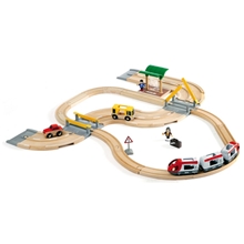 BRIO 33209 Auto ja Matkustajajuna-setti