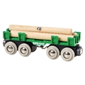 BRIO 33696 Puunkuljetusvaunu ja Puuta